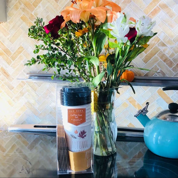 NEWโRAE DUNN Fall โPUMPKIN๐SPICEโ Coffee Cup w/ Lids & Sleeves โ๏ธ๐๐๐ฅฎ - Picture 9 of 13